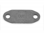 Plate for Cylinder Head Water outlet Detroit Diesel Engines, 5117344