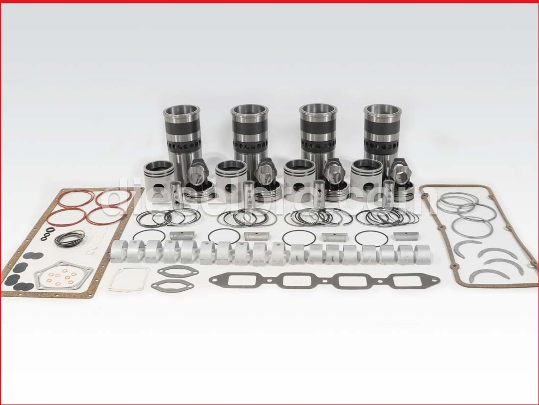 Kit de remplacement de pistons, bon match acier de piston de moteur  refroidi par air de dureté élevée pour le générateur de diesels de 5KW :  : Auto et Moto