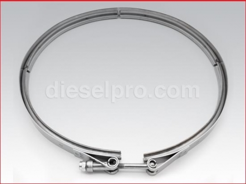 Collier d'échappement pour moteurs Cummins ISX et QSX