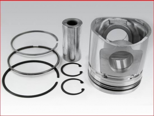 Kit piston Cummins, piston 1 pièce (avec axe) pour 6CTA, ISC et QSC