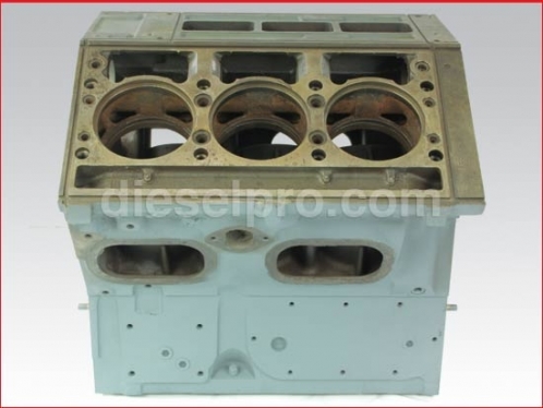 Detroit Diesel 6V53 engine block - rebuilt, standard
