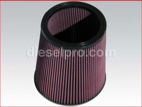 Airsep filter for Detroit Diesel Engine, tappered 9 X 9