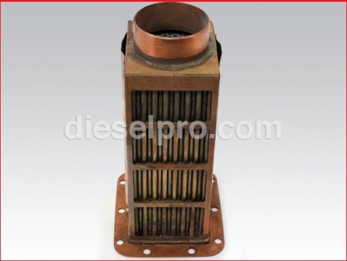 Heat exchanger core for Detroit Diesel marine engine