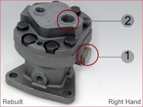 Fuel pump for Detroit Diesel, right hand - Rebuilt