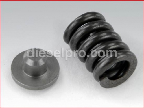 Detroit Diesel Injector Valve & Spring for 53, 71, 92 Series Engines 