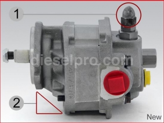 Allison marine gear Hydraulic pump,New,CCW,5140373,Bomba hidraulica de aluminio,derecha