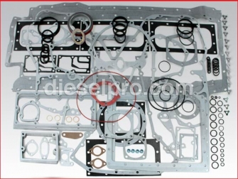 Cummins Lower Gasket Set,KTA50,3804300.Juego de Junta Inferior