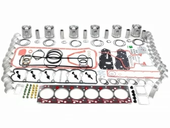 Cummins,Rebuild kit,1 piece pistons,ISB 6 7,QSB 6 7 engines,IFK5337-ISB6.7,Conjunto de Reparacion,Motores