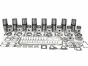 Detroit Diesel,Inframe Kits,Rebuilding kit 8V71 natural,1 piece piston,IFK8V71TK,Kit reparacion 8V71 natural,piston entero