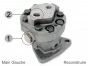 Detroit Diesel engine,Fuel Pump,Left Hand,Rebuilt,5199560R,Bomba Combustible,reconstruida