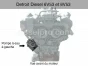 Detroit Diesel engine,Pump,Fresh water,Left hand,5144685,Bomba de agua dulce,Izquierda