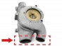 Detroit Diesel engine,12V71,Pump,Fresh water,Marine engine,23506763,Bomba de agua dulce,Motor marino