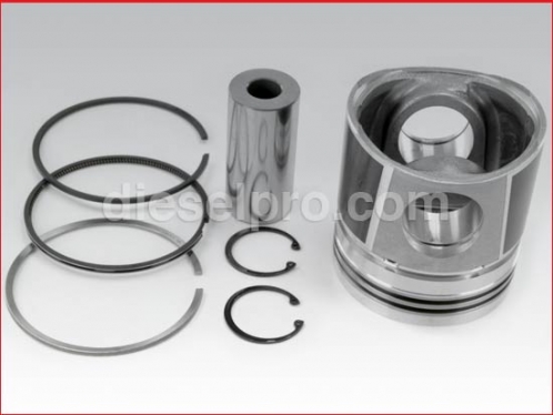 Cummins Piston Kit - 15.3:1 compression ratio (with pin)