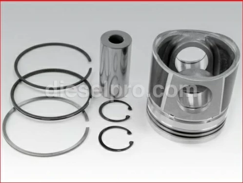 Cummins Piston Kit - 15.3:1 compression ratio (with pin)