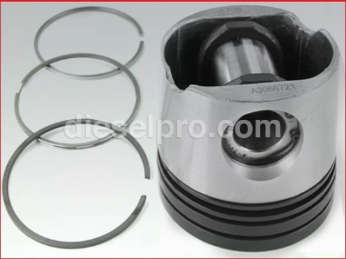 Cummins Piston Kit, 2 piece piston (with pin)