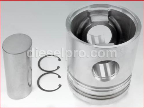 Cummins Piston Kit - 17.0:1 compression ratio (with pin)
