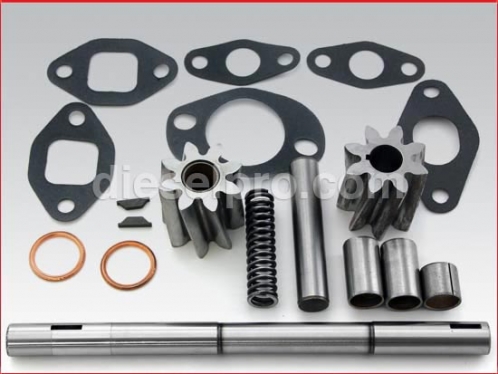 Oil pump repair kit for Detroit Diesel engine 6-71