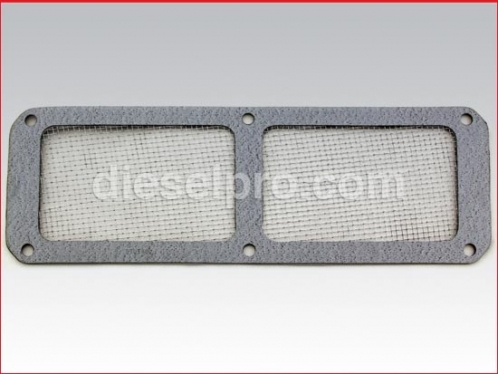 Blower gasket screen