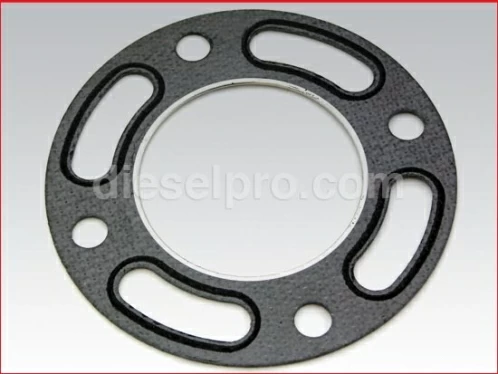 Exhaust manifold gasket for Detroit Diesel engine