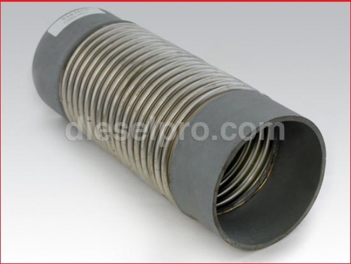 DP-6 X 18 Flexible metal exhaust pipe for Detroit Diesel engine