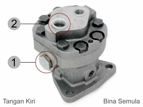 Pam Bahan Bakar Diesel Detroit - Tangan Kiri