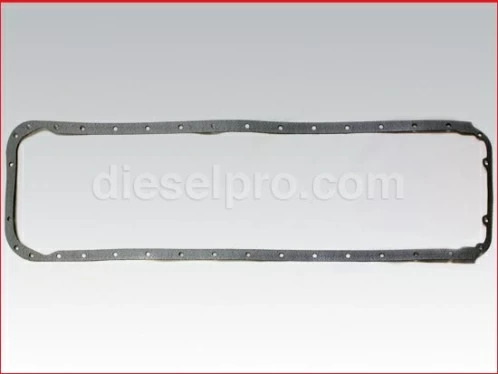 Oil pan gasket for Detroit Diesel engine,.