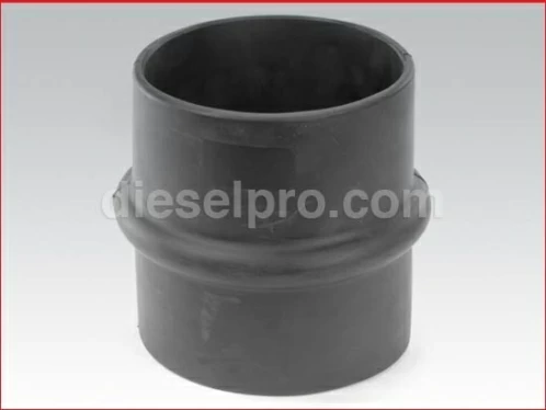 Detroit Diesel Hump Hose, Straight - 6” x 6” 