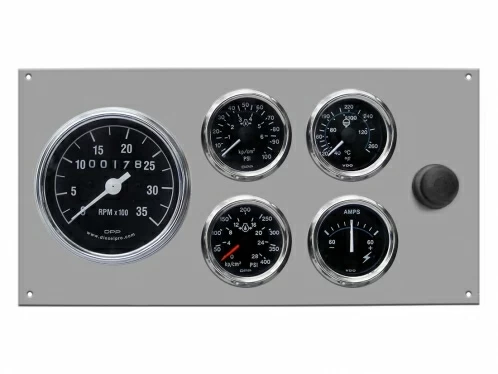 Set panel tolok mekanikal yang lengkap. Keluli tahan karat - (Tugas Berat)
