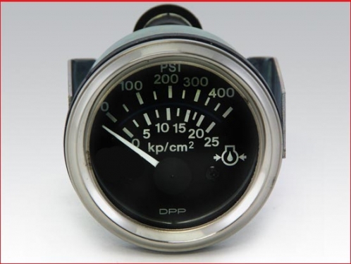 Marine gear oil pressure gauge 0 to 400 PSI, Electrical 24 volts
