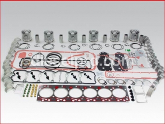 Cummins,Rebuild kit,1 piece pistons,ISB 6 7,QSB 6 7 engines,IFK5337-ISB6.7,Conjunto de Reparacion,Motores