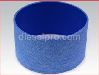 Detroit Diesel engine,Intercooler hose blue 4 0,5 inches dia,23504475,Manguera del intercooler azul 4 0,5 pulgadas dia