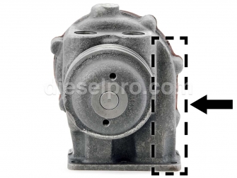 Detroit Diesel engine,Pump,Fresh water,Right hand,5144686,Bomba de agua dulce,Derecha