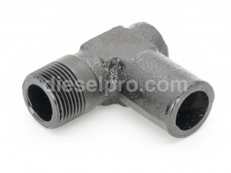 Detroit Diesel engine,Elbow 90 degrees 0.75 inches,thread marine manifold,8924187,Codo 90 grados,con rosca de 0,75 pulgadas para manifold de escape Marino