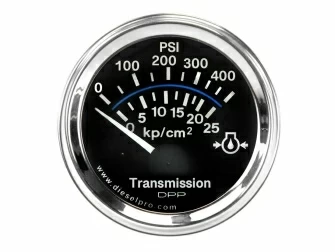 Twin Disc marine,Transmission oil pressure gauge 0 to 400 PSI,electrical 12 volts,DP- 25025174,indicador presion de aceite de la transmision marina 0 a 400 PSI,electrico 12 volts