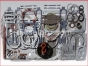 Detroit Diesel engine 8V92,Gasket kit Engine Overhaul,5199617,Kit completo de empacaduras