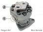 Detroit Diesel engine,Fuel Pump,Left Hand,Rebuilt,5199560R,Bomba Combustible,reconstruida