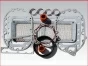 Detroit Diesel engine,series 71 and 92,Gasket kit,Blower installation,5149644,Kit para instalar soplador