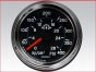 Engine gauges,Transmission oil pressure gauge,0 to 400 PSI,Mechanical, 25025177,Reloj,indicador,Presion de aceite de la transmision,0 a 400 PSI,Mecanico